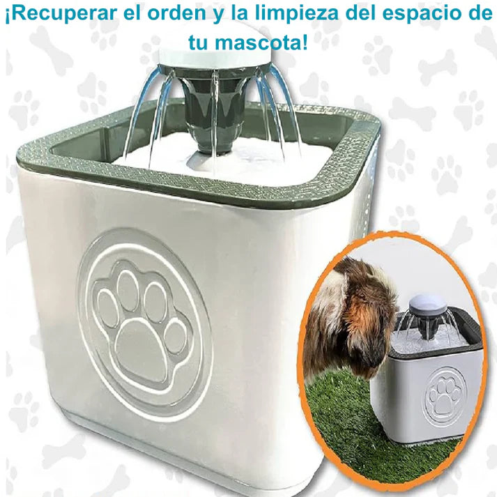 bebedero mascotas fuente electrico